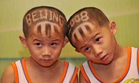  Olympics haircuts in Beijing!